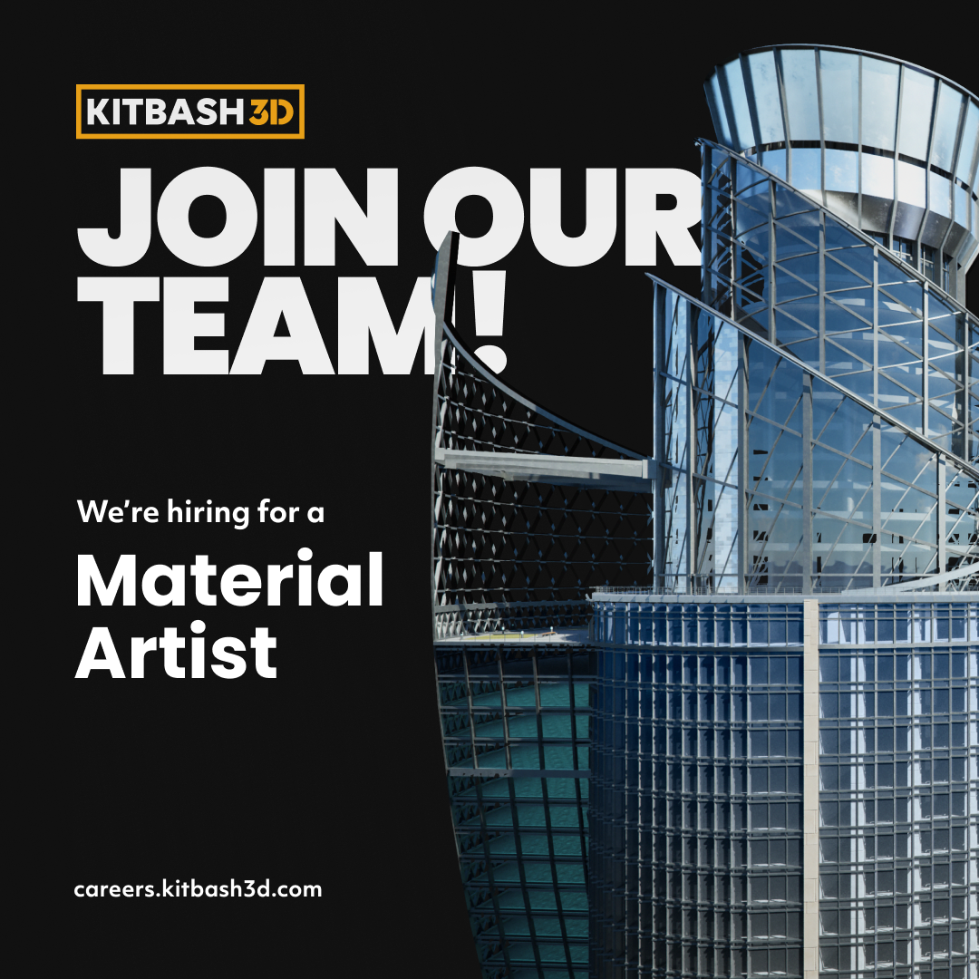 How To Use KitBash3D in Blender [Free Blender Tutorial], Work At